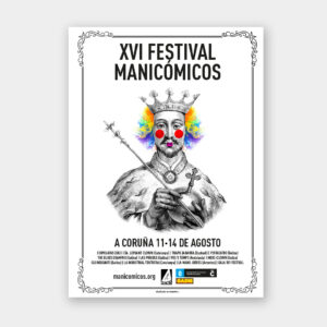 Diseño de cartel XVI Festival Manicómicos