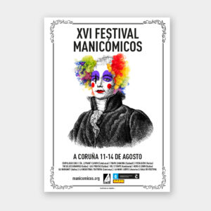 Diseño de cartel XVI Festival Manicómicos