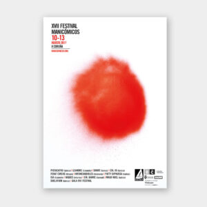 Diseño de cartel XVII Festival Manicómicos