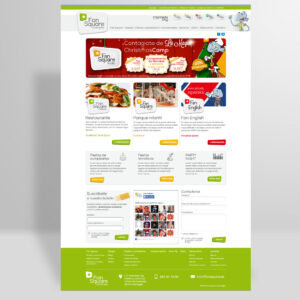 Diseño web Fan Square