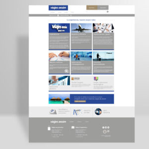 Diseño web viajes corporativos