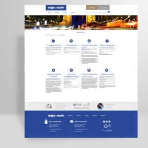 Servicios viaje vacacional