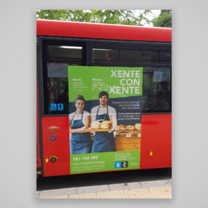 Campaña publicidad Xente con xente