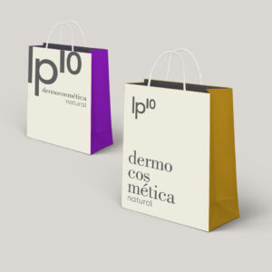 Diseño de bolsas marca cosmética